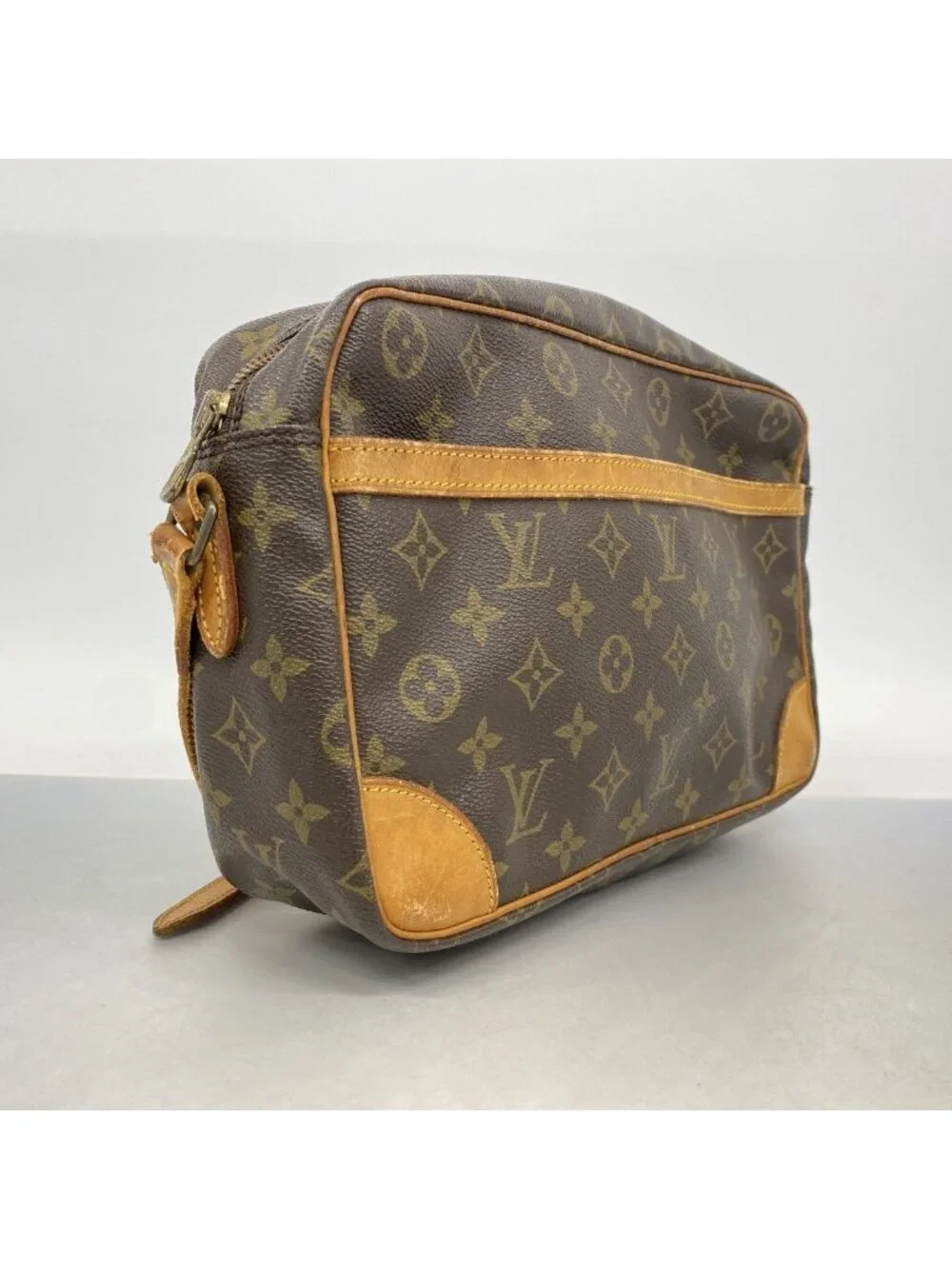 Louis Vuitton Shoulder Bag Monogram Trocadero 30 Brown